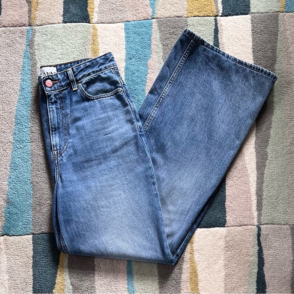 Ganni Magny Wide Leg Jeans